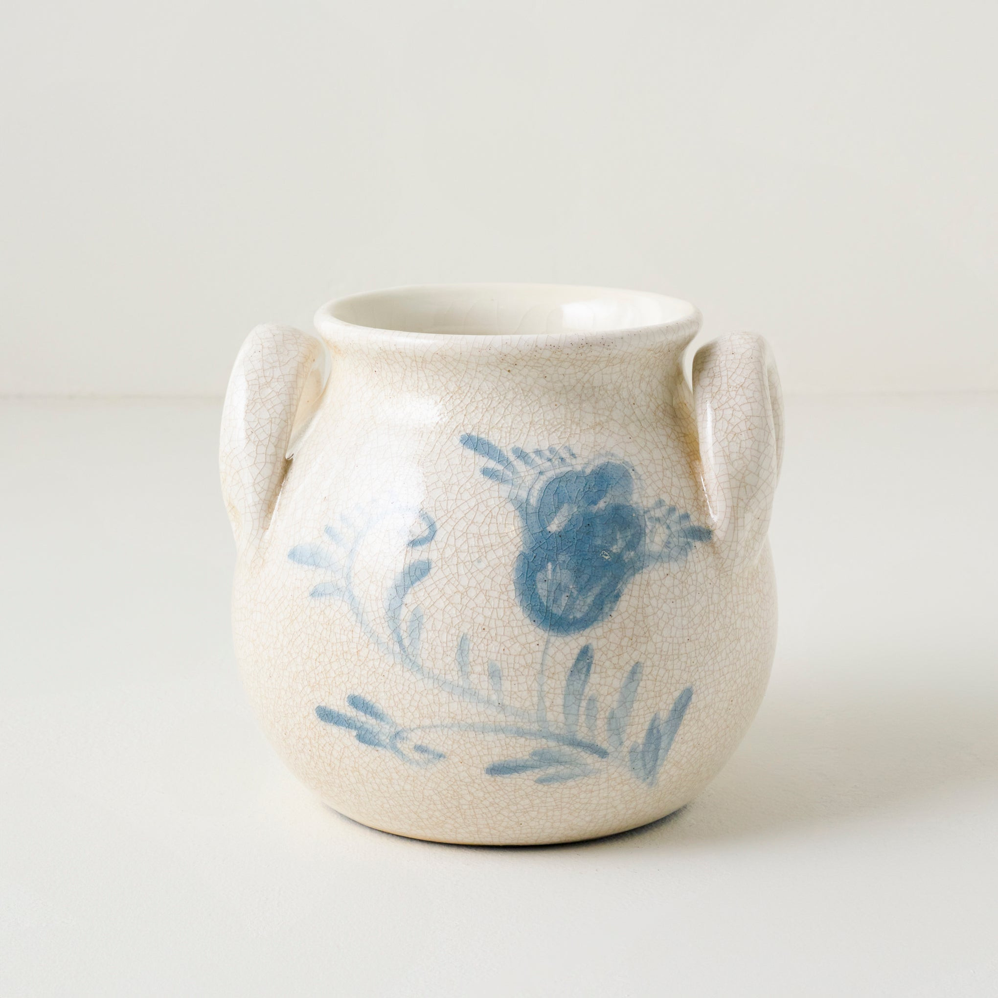 Caroline Light Blue Hand-Painted Vase | Magnolia