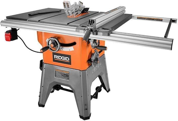 RIDGID R4512 10 in. 13-Amp Cast IronTable Saw | Amazon (US)