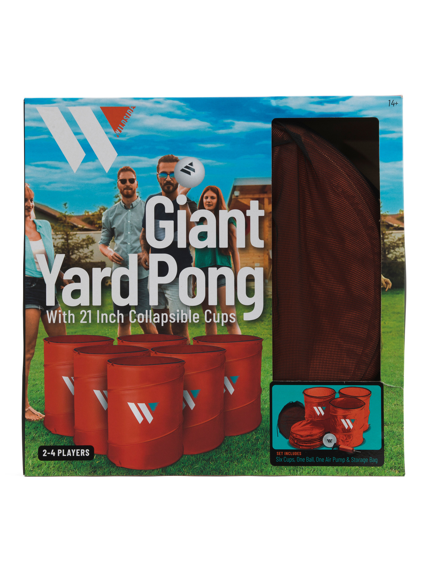 Giant Collapsible Pong Outdoor Game Set | TJ Maxx