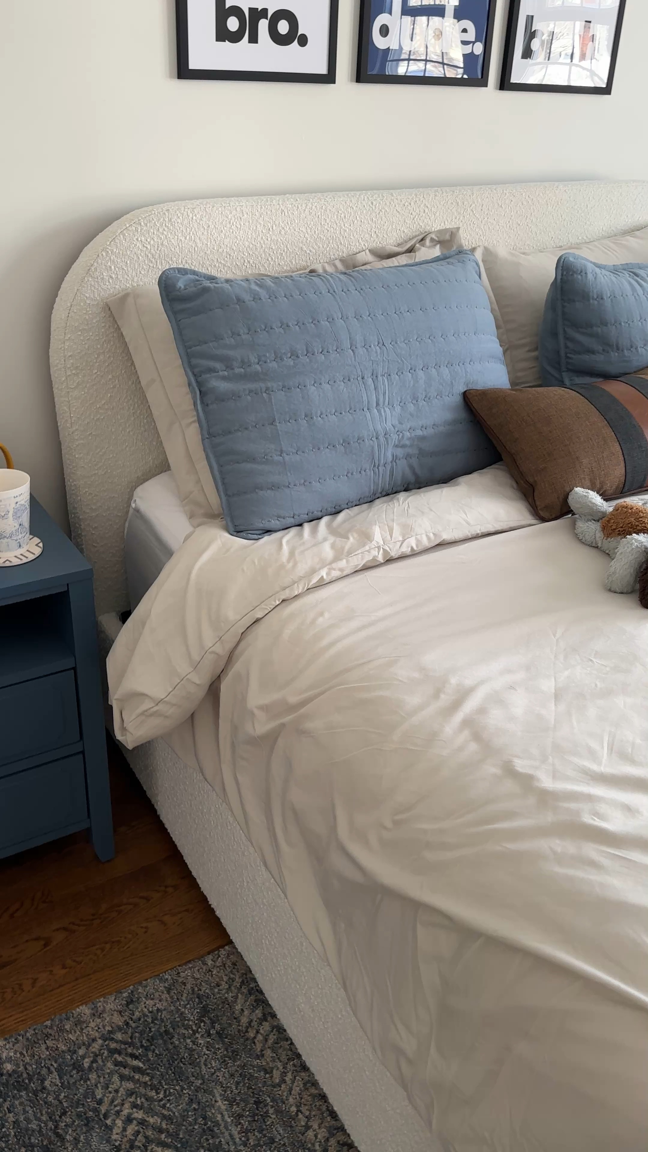 This budget friendly bed is so comfy and and stylish and the quality is excellent! 

#LTKFamily #LTKHome