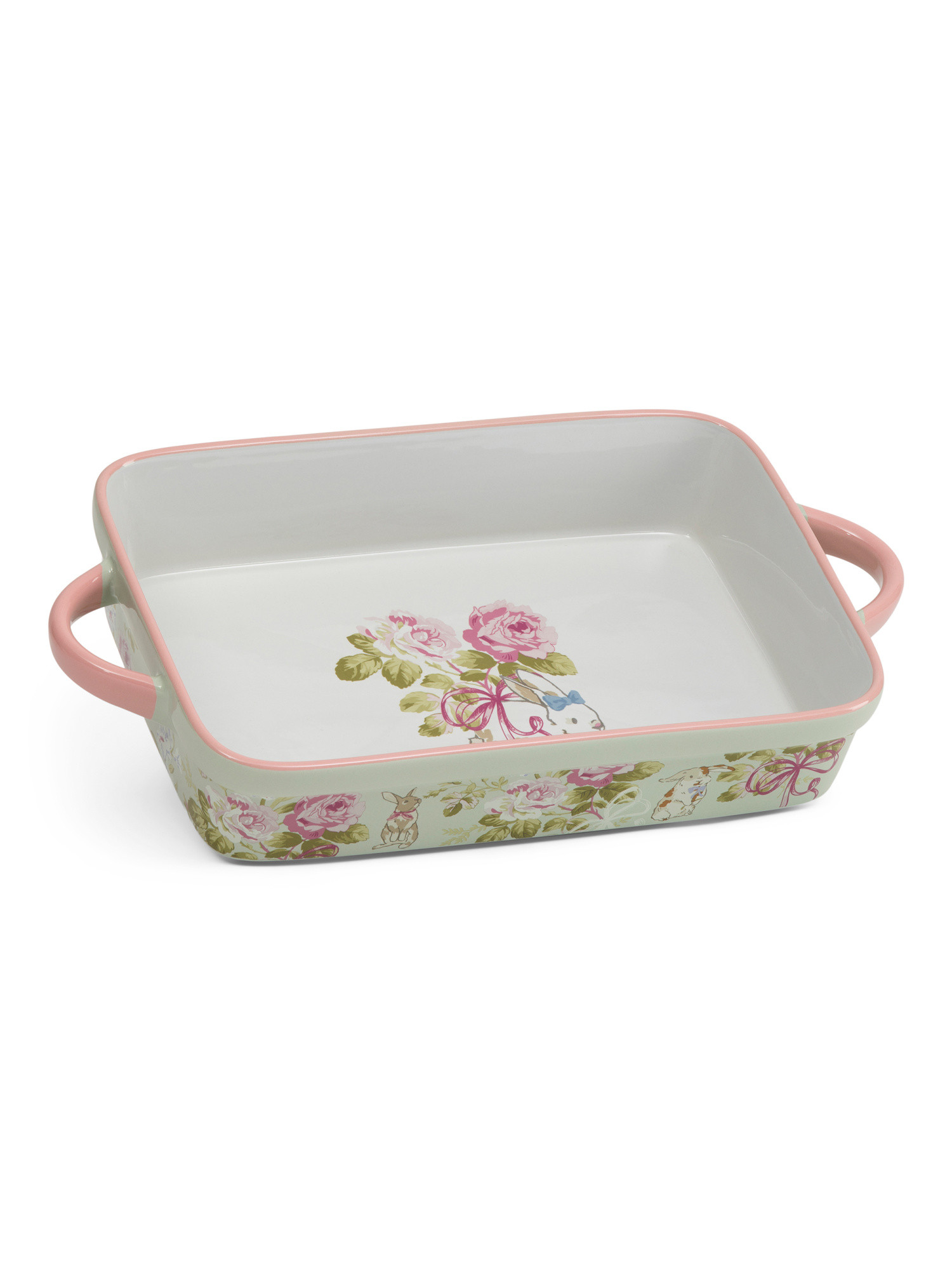 Large Bunny Rectangle Baker Dish | TJ Maxx