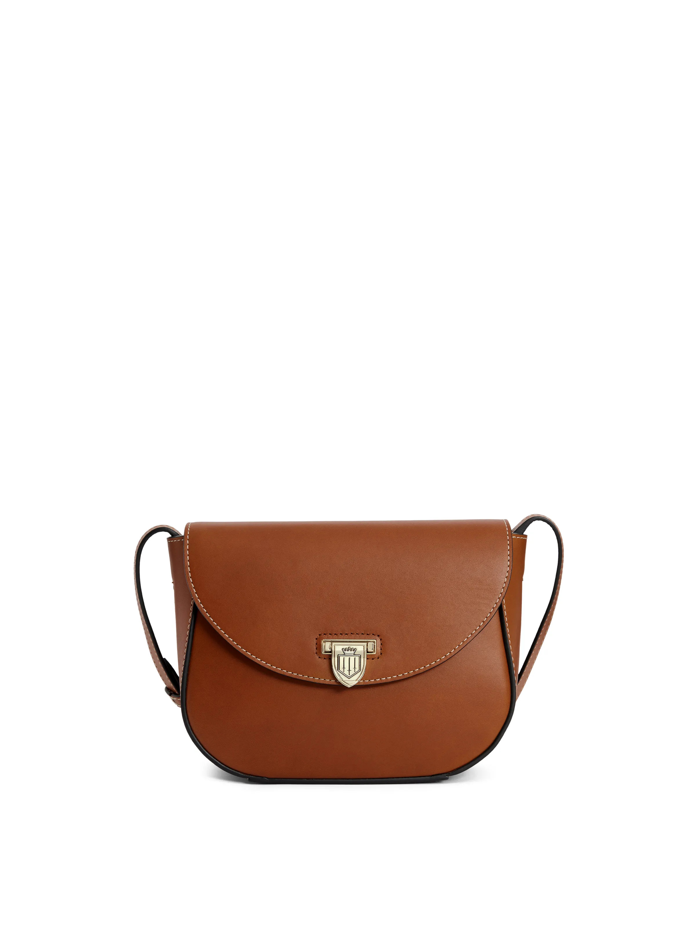 Blenheim - Women's Saddle Bag - Tan Leather | Fairfax & Favor | Fairfax & Favor (UK)