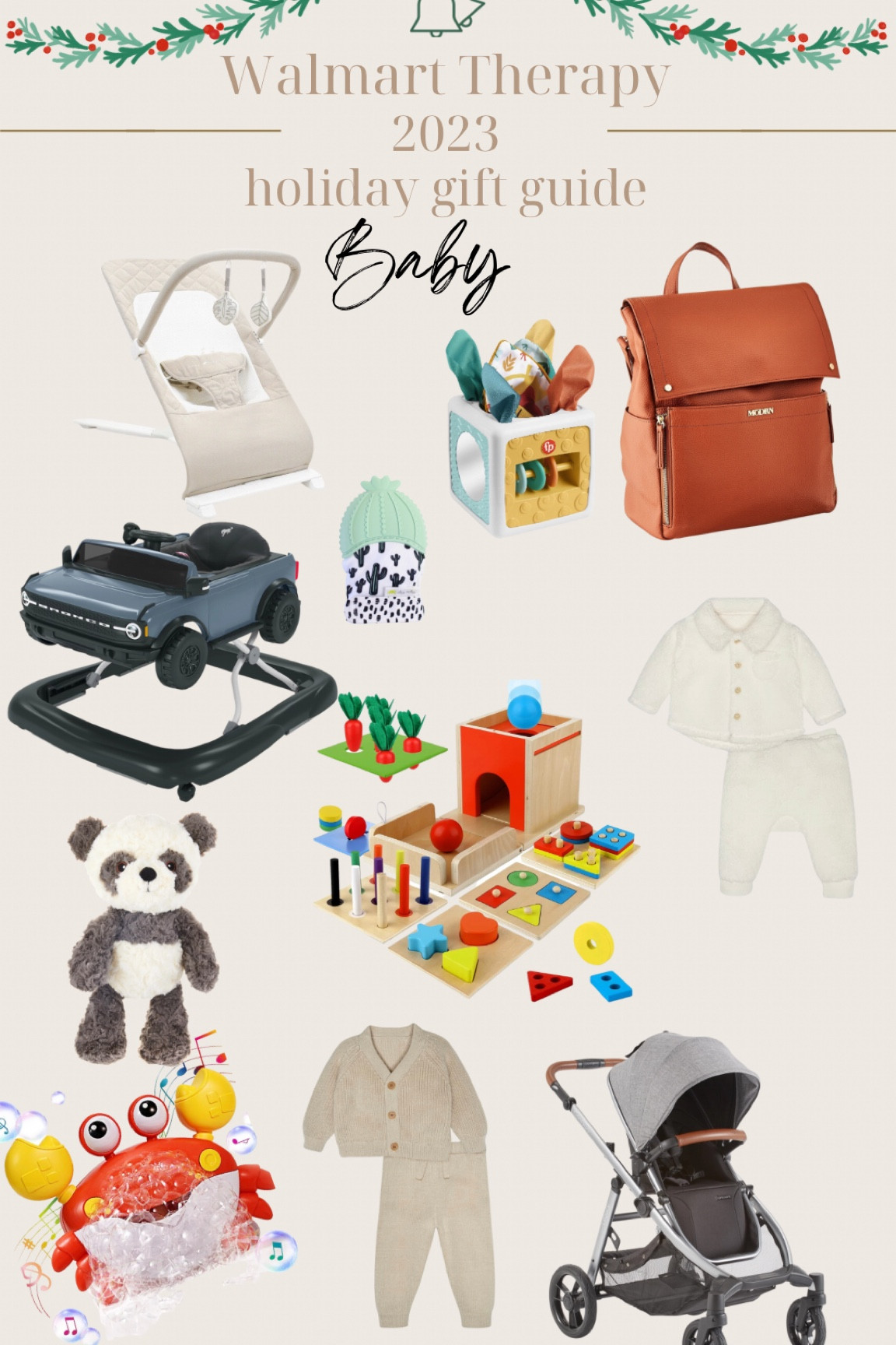Walmart baby gift guide. 





#LTKGiftGuide #LTKCyberWeek #LTKHoliday