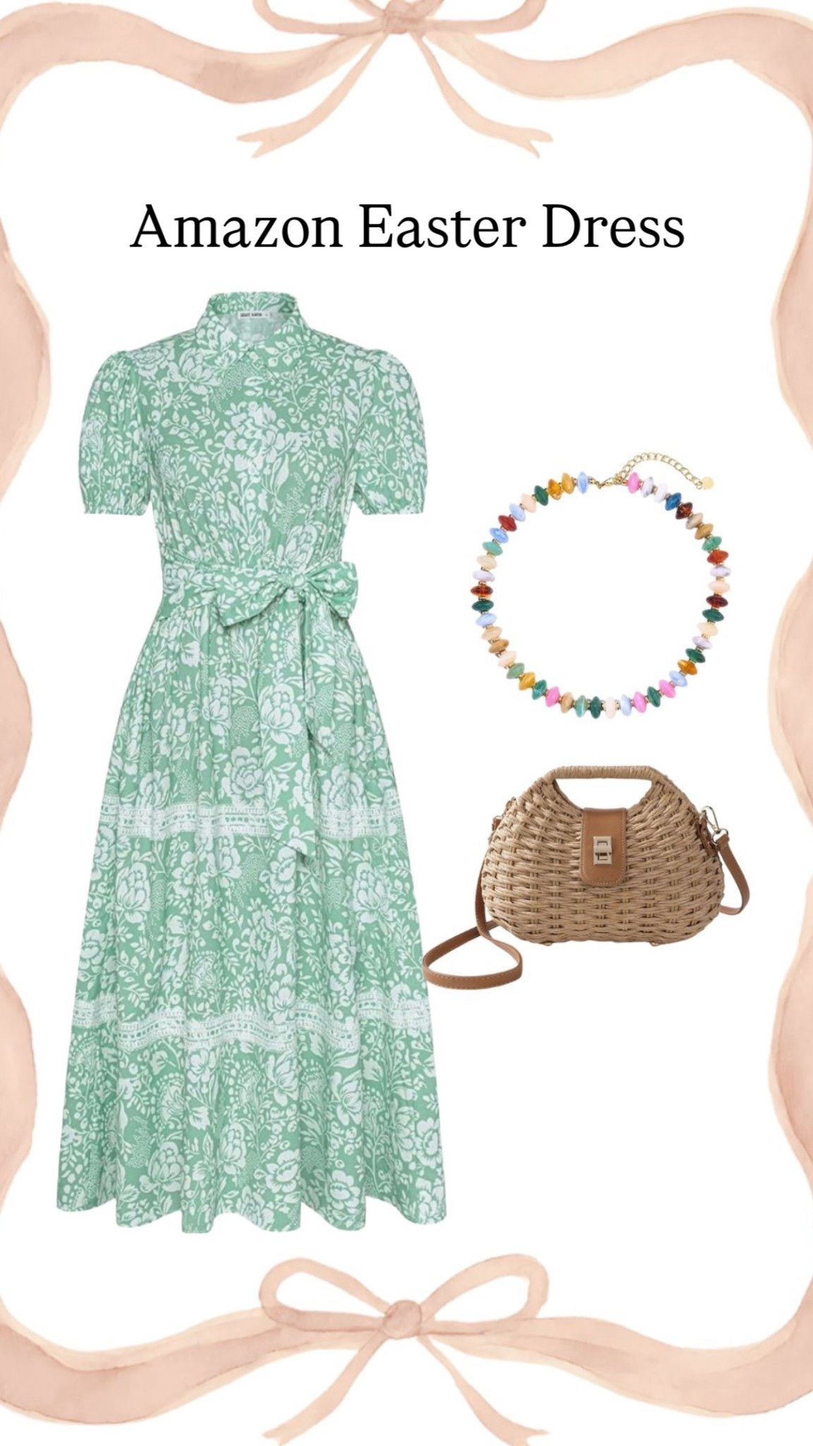 Amazon women’s spring dress, Easter dress 

#LTKdayinmylife #LTKSeasonal #LTKootd