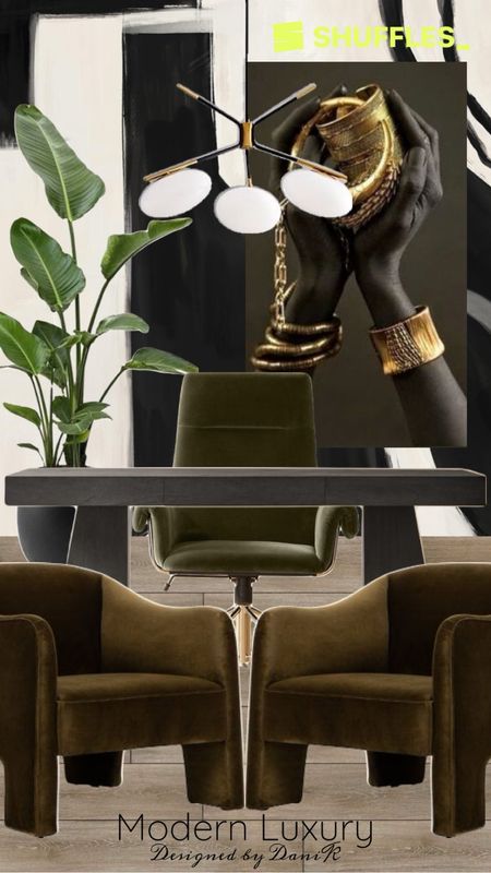 Modern Opulence: A Harmony of Green and Gold in Interior Design

Elevate your space with the essence of modern luxury. Discover how bold contrasts and rich textures can transform your home into a haven of style and comfort. 

For more links to items in design:
https://www.shffls.com/shuffles/5362827125703371955/?sender_id=566609334277028080

#InteriorDesign #ModernLuxury #HomeDecor

#LTKHome #LTKStyleTip