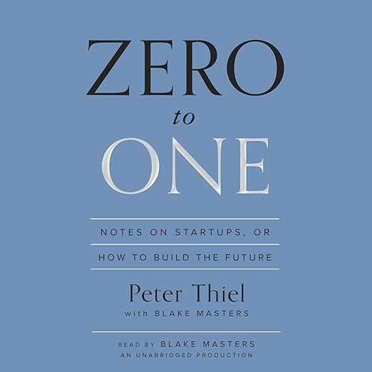 Zero to One: Notes on Startups, or How to Build the Future | Amazon (US)