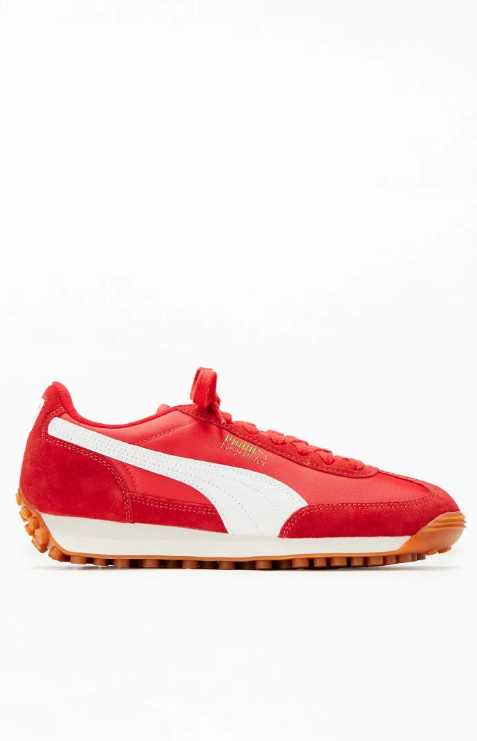 Puma Women's Red Easy Rider Vintage Sneakers - Size 7.5 | PacSun
