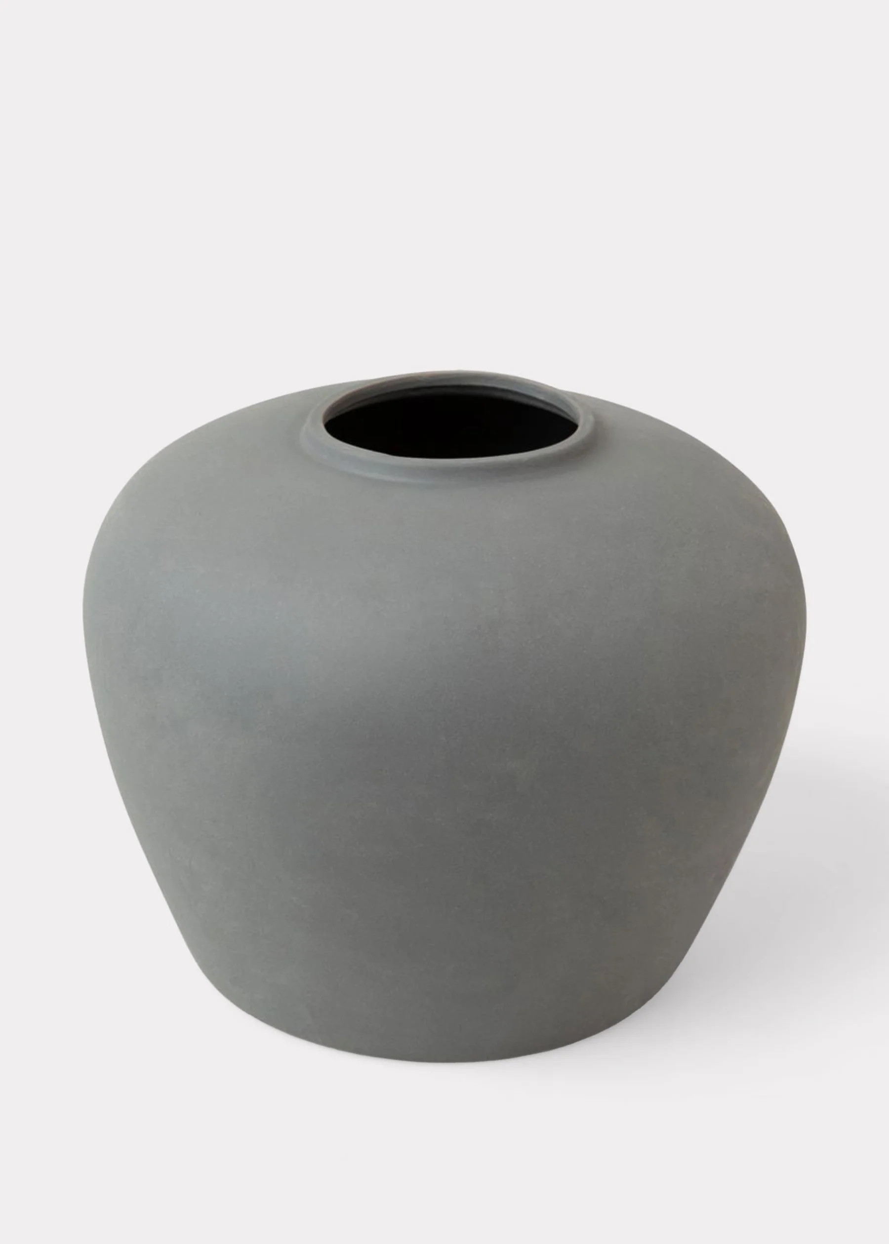 Terra Cotta Jug Vase in Slate | Oversized Vases at Afloral.com | Afloral