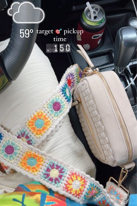 Crossbody bag! Such a fun bag that you can add different straps to go with your look!! 🔆
🏁Checkered strap save who code MANDIE

#LTKstyletip #LTKfindsunder50 #LTKover40