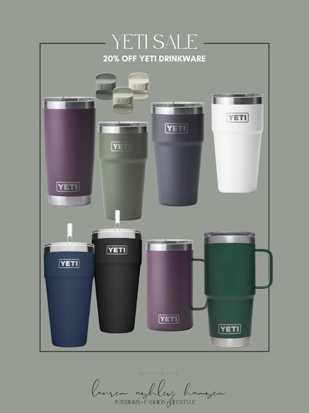 20% off YETI cups for Black Friday & cyber Monday! These make perfect gifts / fill them with little treats, gift cards, etc! Makes a great stocking stuffer too! 

#LTKGiftGuide #LTKCyberWeek #LTKfindsunder50
