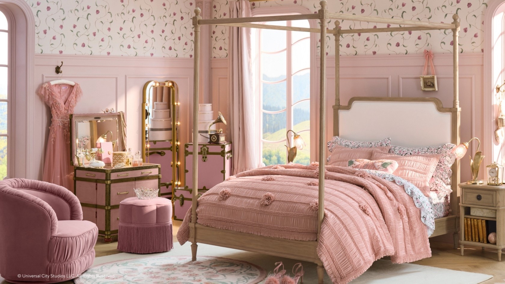 Glinda would totally approve 💕✨ Think soft pinks, ruffles, and golden accents for that good witch energy aesthetic. A dreamy Wicked-inspired bedroom straight out of Oz!
#LTKhome #LTKdecor #LTKfinds #GlindaInspired #WickedAesthetic #PinkBedroom #BedroomInspo #HomeDecorGoals #PrettyInPink #GoodWitchVibes #FeminineHome #RoomGoals #LTKstyle #BedroomDesign

#LTKKids #LTKHome #LTKFindsUnder50