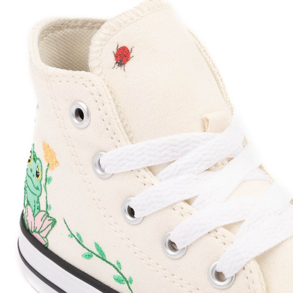 Converse Chuck Taylor All Star Frog Garden High-Top Sneaker - Baby / Toddler - Egret | Journeys