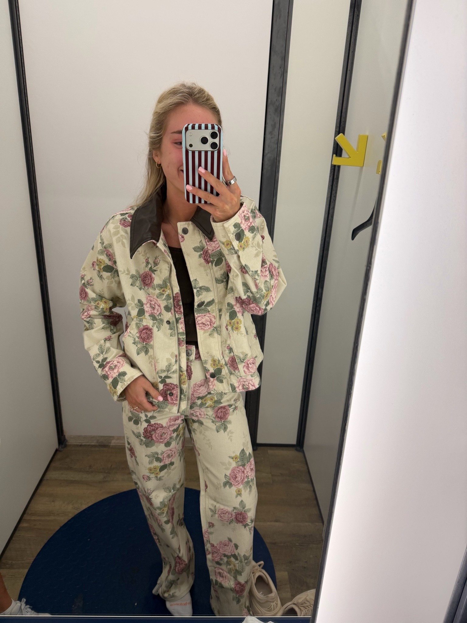 How fun is this floral set from Old Navy! 🩷🤎

#LTKootd #LTKgrwm
