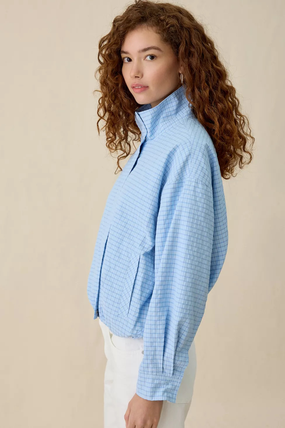 ASTR The Label Cooper Oversized Bomber Jacket | Urban Outfitters (US and RoW)