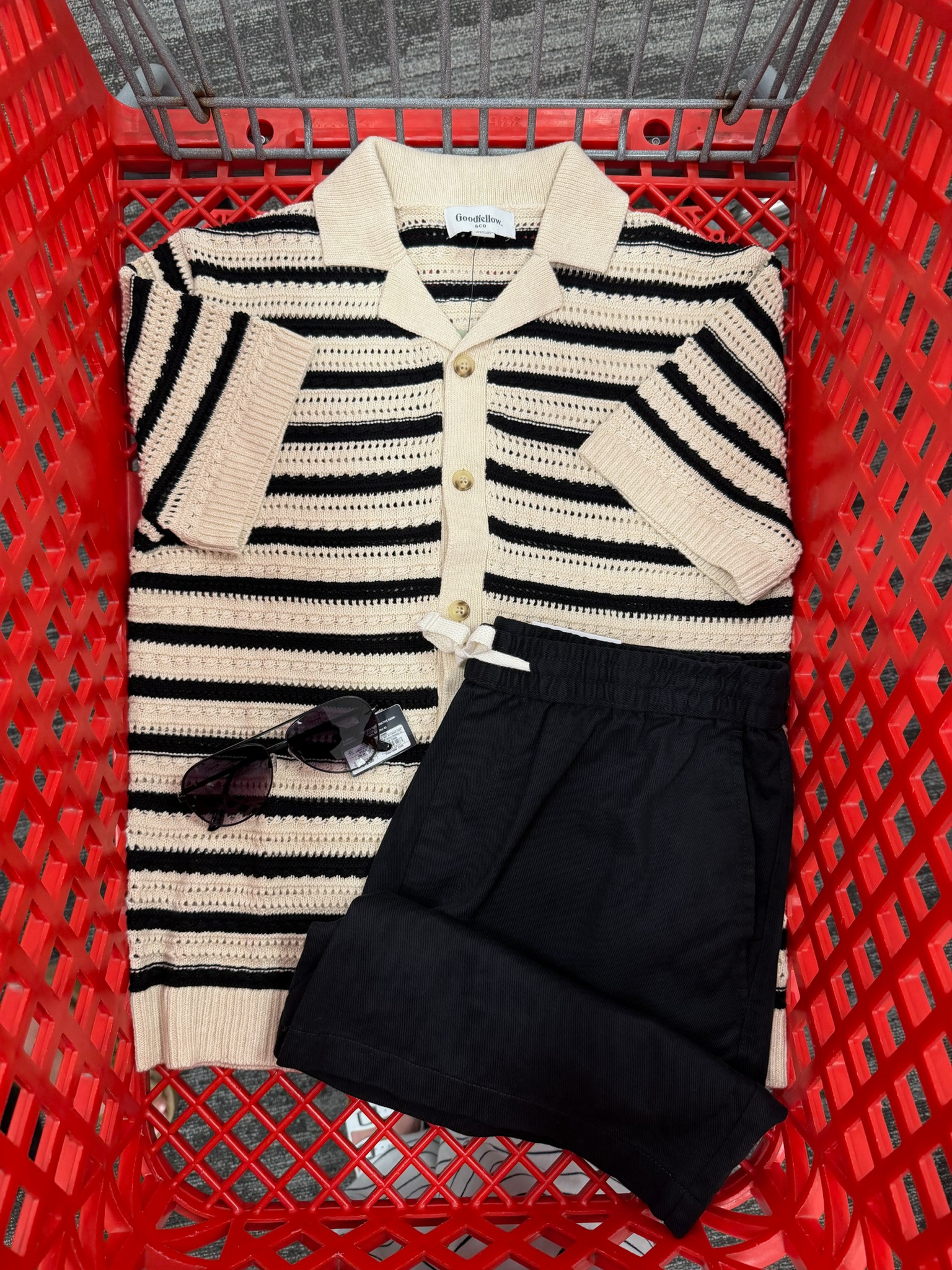 Okay this one is GOOD 👏 The striped knit polo paired with the black shorts gives that expensive resort look without the resort price tag. Such an easy summer outfit for vacation, date night, or just looking a little more put together!

wedding guest dress summer, summer outfits, summer dresses, country concert outfits, fathers day gift guide, plus size fashion, date night outfits, vacation outfits beach, work outfits, business casual workwear, mens fashion, mens summer outfits, resort wear, target menswear
 

 #LTKSeasonal #LTKSwim #LTKMens