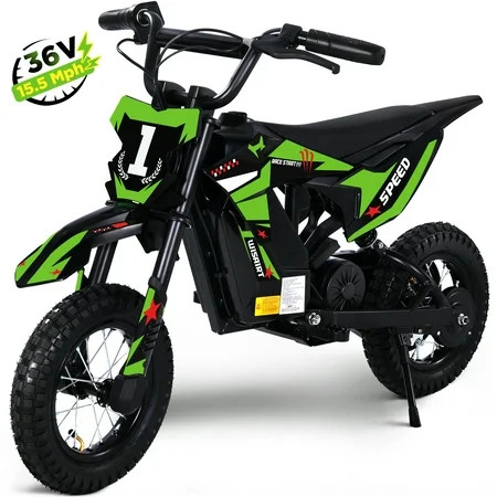 Wisairt 36V Kids Electric Dirt Bike, 315W Battery Powered Ride on Motorcycle for Kids Aged 3-10, ... | Walmart (US)