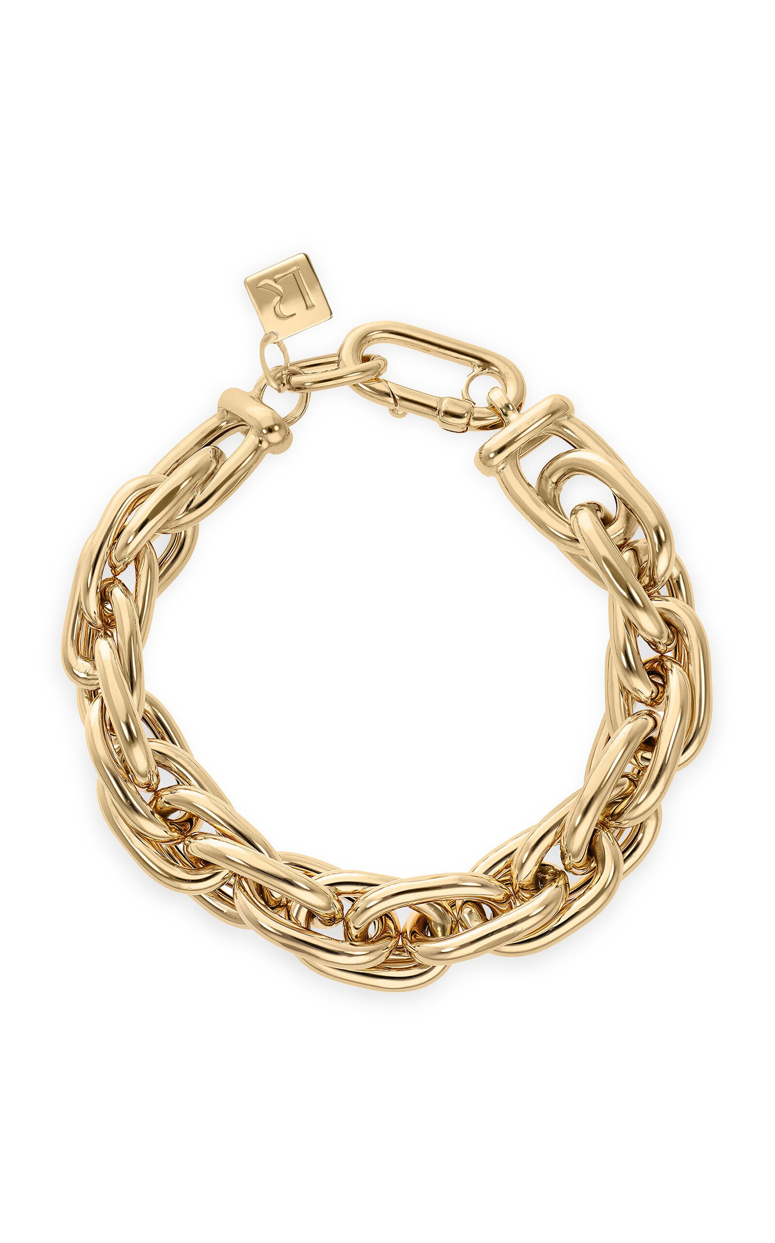 Lauren Rubinski - Small 14K Yellow Gold Bracelet - Gold - OS - Moda Operandi - Gifts For Her | Moda Operandi (Global)