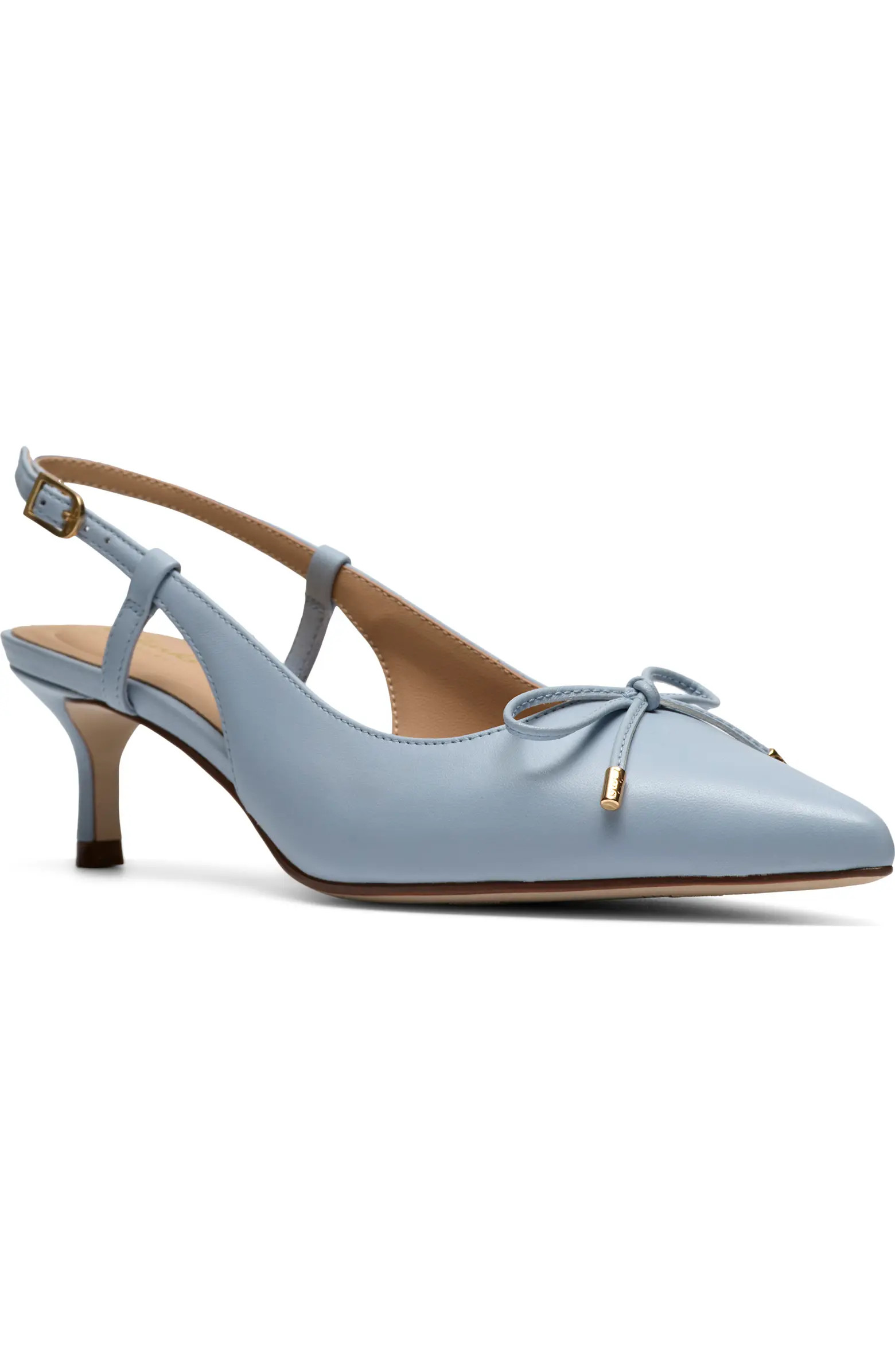 Zarey Bow Pointed Toe Slingback Pump (Women) | Nordstrom