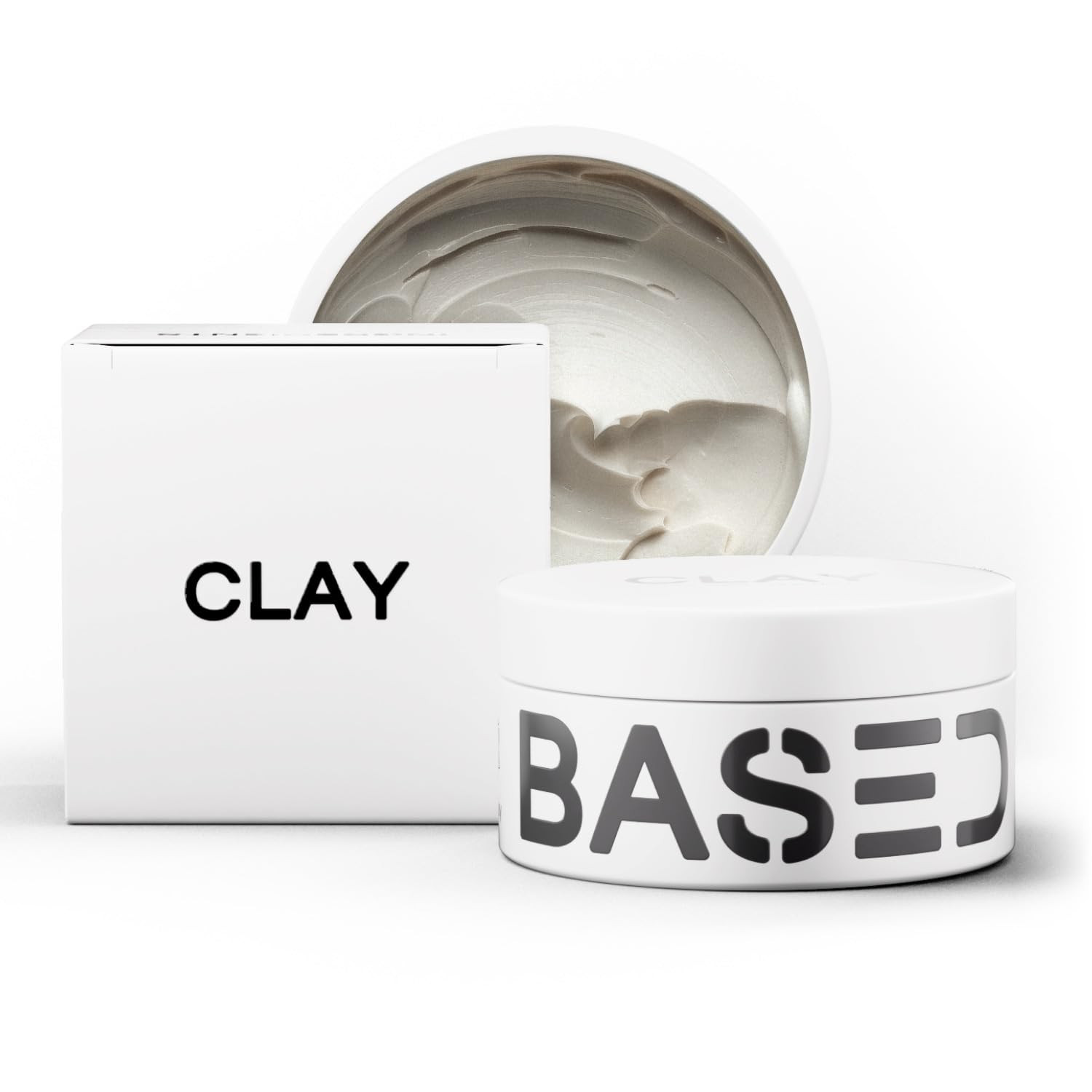 BASED Hair Clay for Men, Premium Hair Clay with Strong Hold, Texturizing Finish, & Low Shine, Hai... | Amazon (US)