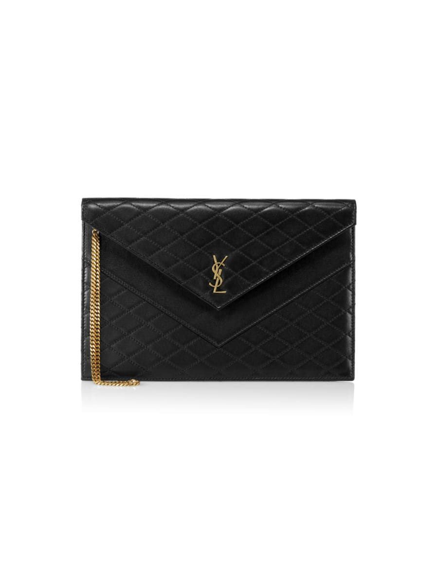 Gaby Quilted Envelope Clutch | Saks Fifth Avenue