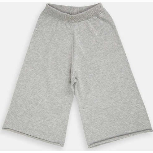 Baby Girls My Boxy Cotton Rolled Edge Wide Leg Pants | Maisonette