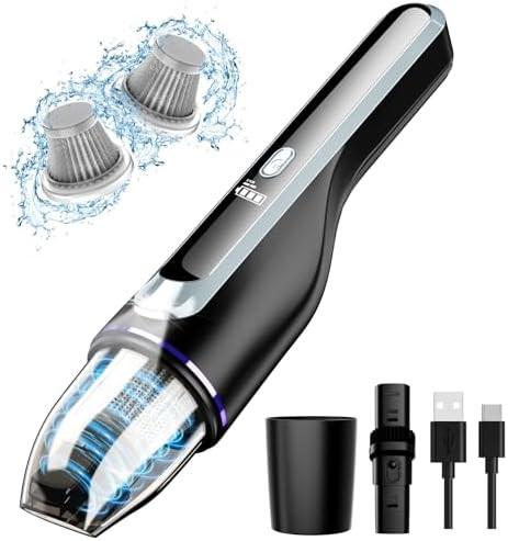 Handheld Vacuum Cordless - Car Vacuum with Brushless Motor & 14000Pa Powerful Suction, 1.2lbs Lig... | Amazon (US)
