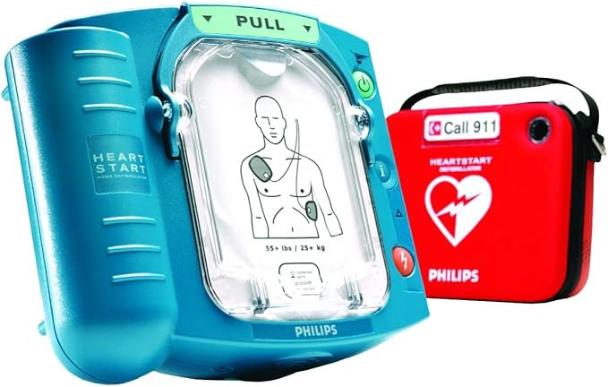 Philips HeartStart Home AED Defibrillator with Slim Carry Case | Amazon (US)