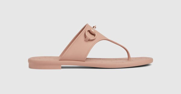 Women's thong sandal with Horsebit | Gucci (US)