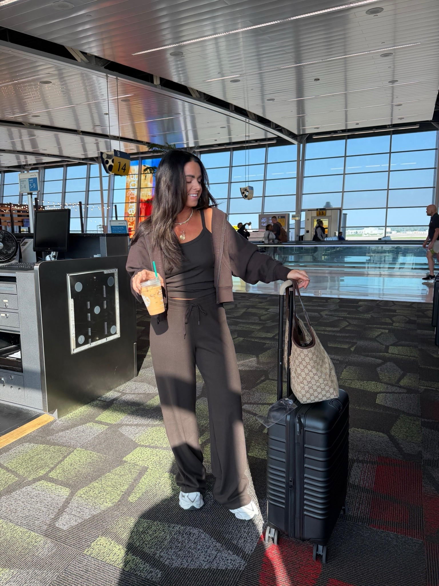 Airport outfit 🤎

#LTKootd #LTKdayinmylife #LTKTravel