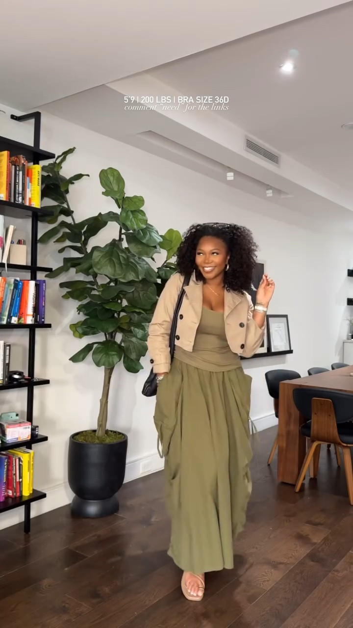 LOVE this whole look and this is the perfect bra for it!! I am wearing a 36D bra, large robe, small jacket, medium tank top, and large skirt!

#LTKStyleTip #LTKFindsUnder100 #LTKMidsize