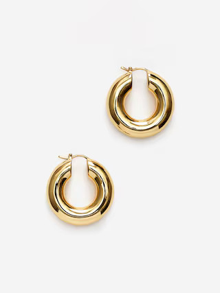 Chunky Hoop Earrings – Gold – Women – ARKET GB | Arket UK