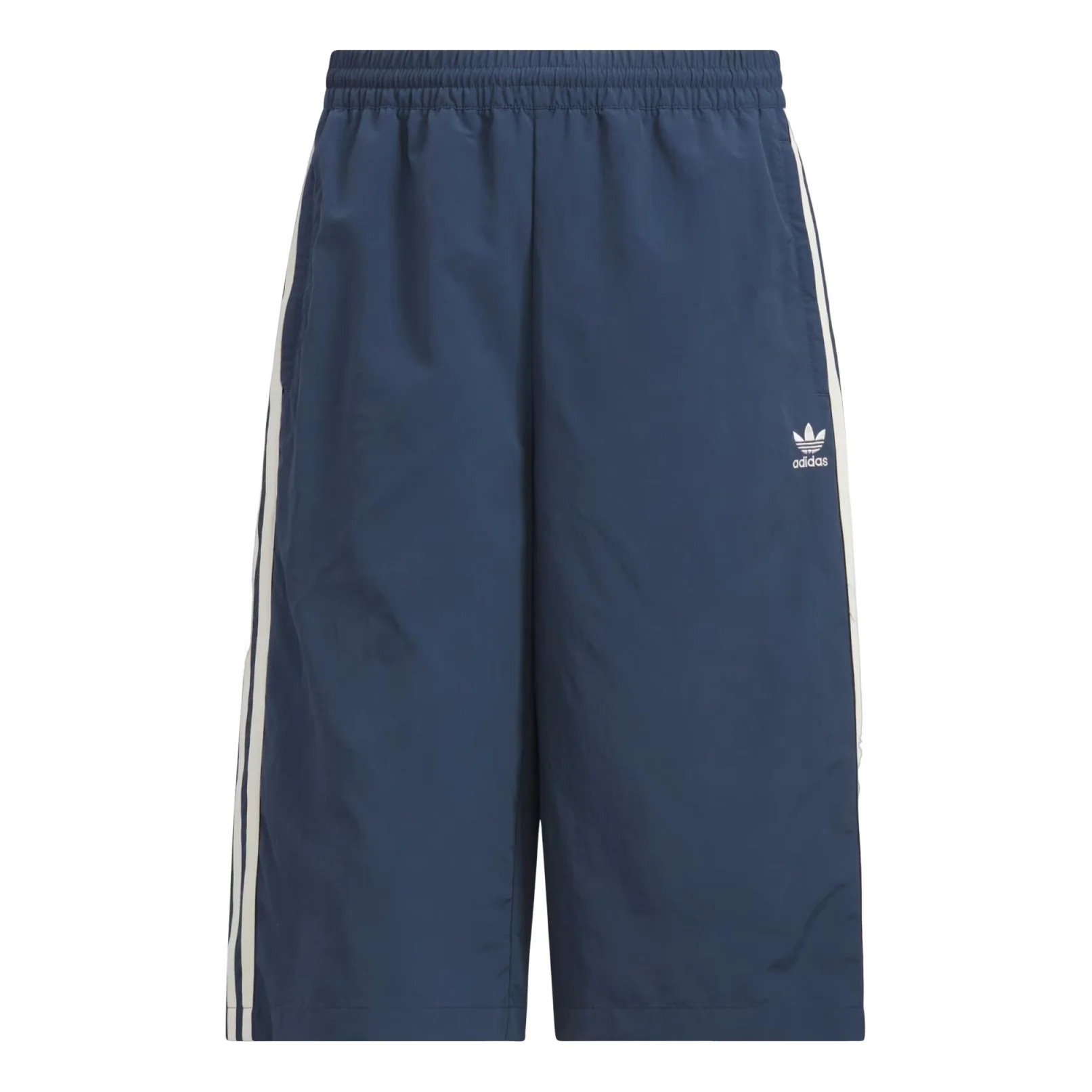 adidas Capri Shorts Asia Sizing 'Crew Blue Cream White' KB5442 | KICKS CREW