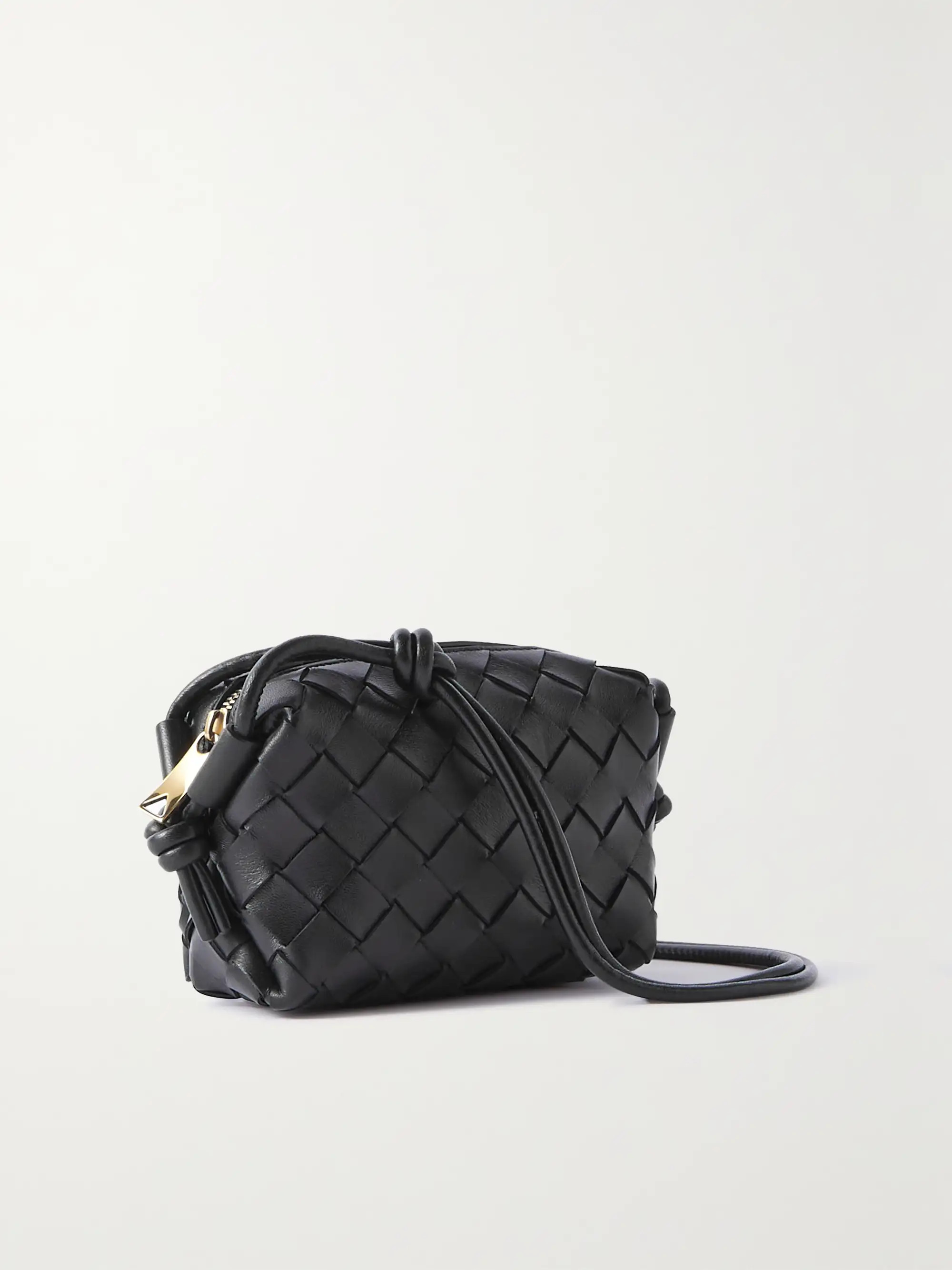 Loop Candy intrecciato leather shoulder bag | NET-A-PORTER (US)