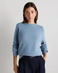Mongolian Cashmere Oversized Crewneck Sweater | Quince