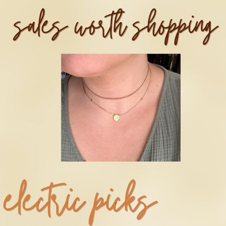 Just got these cute necklaces from Electric Picks, who is having a Labor Day Weekend sale. Get 20% off the site with LDW20. The jewelry has a lifetime guarantee and is perfect for everyday!

#LTKunder100 #LTKSale
