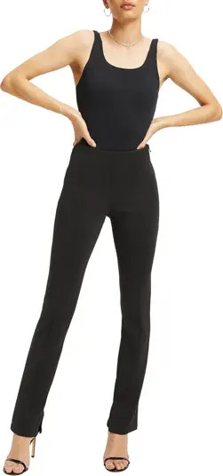 High Waist Flare Scuba Pants | Nordstrom