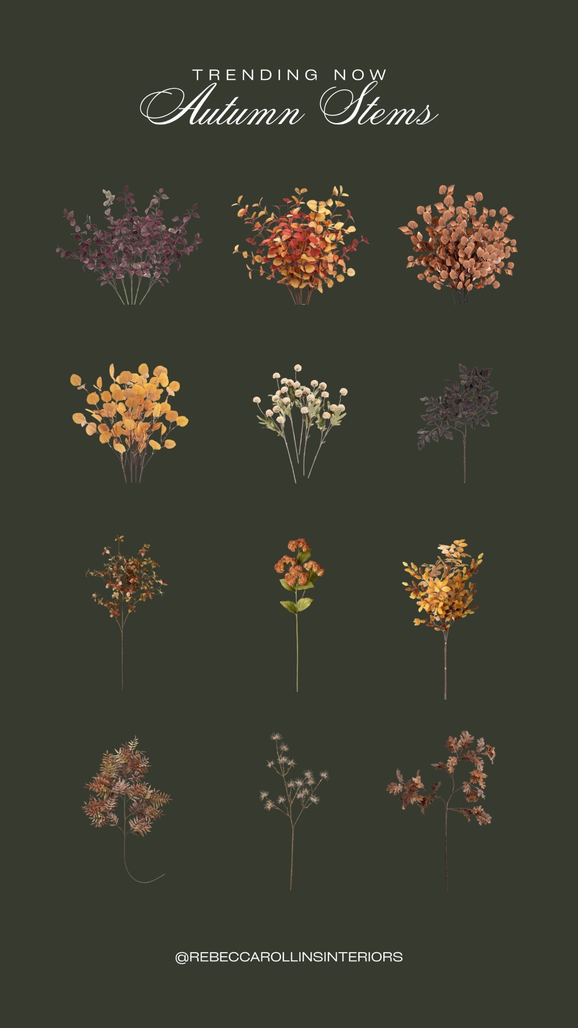 Add some color and texture with these stems for the fall season in your home!

#fauxstems #decor #falldecor

#LTKFallSale #LTKSeasonal #LTKHome