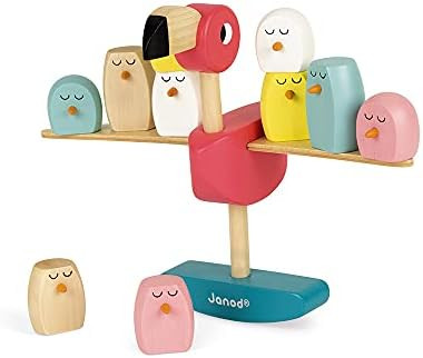 Janod Zigolos Wooden Balancing Game - Flamingo – Ages 3+ - J08230 | Amazon (US)