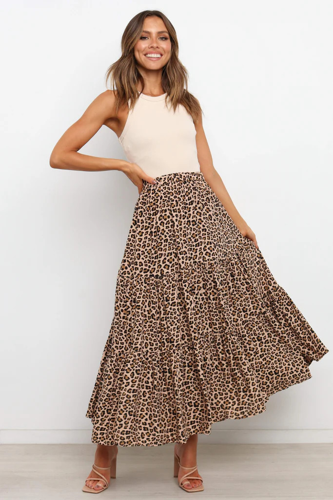 Celena Skirt - Brown | Petal & Pup (US)