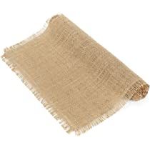 Home·FSN Burlap Table Runner, 100% Jute Vintage 14X72 Inches Table Runner for Wedding, Parties, BBQ' | Amazon (US)