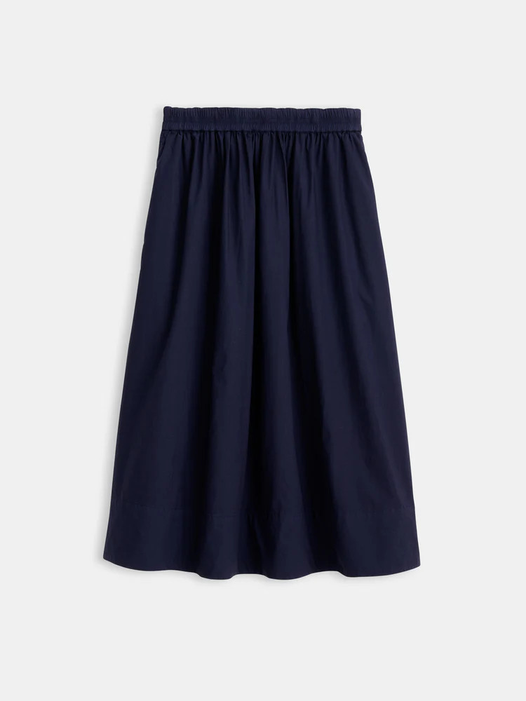 Standard Skirt in Paper Poplin | Alex Mill