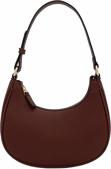 FashionPuzzle Small Crescent Shoulder Bag Underarm Purse | Amazon (US)