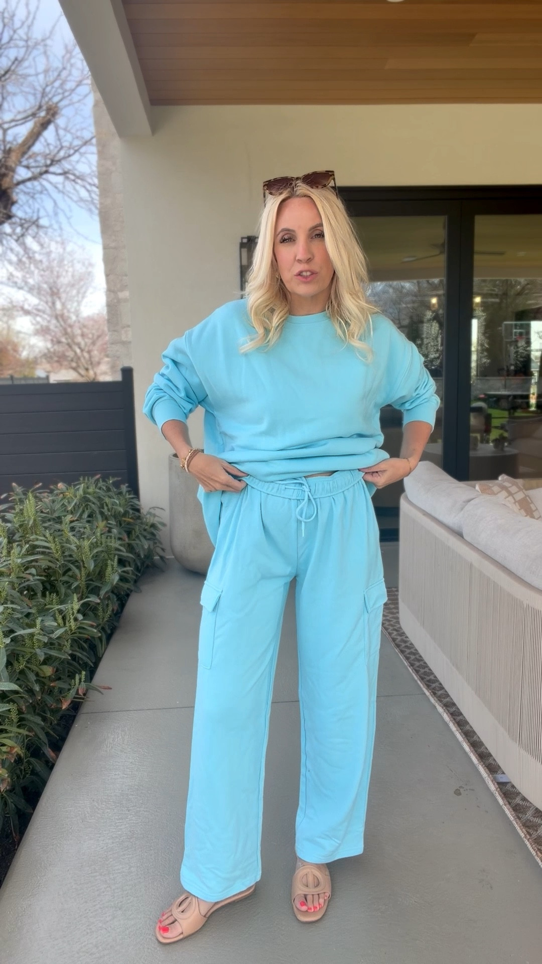 Same set also comes in this blue! 

#LTKootd #LTKgrwm #LTKmomlife