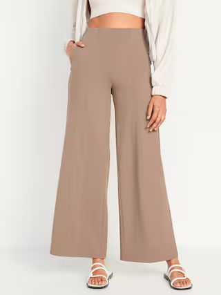High-Waisted PowerSoft Wide-Leg Pants | Old Navy (US)