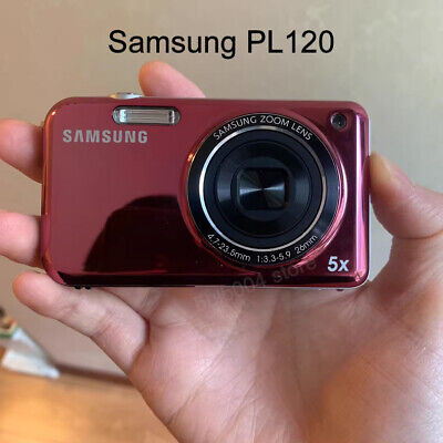 Samsung PL120 14.2MP Dual LCD Vintage Digital Camera -Red /Purple /Black  | eBay | eBay US