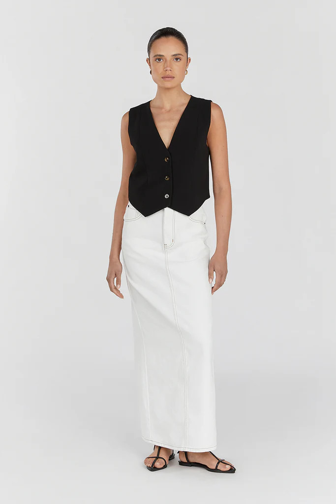 ROWAN BLACK VEST | DISSH