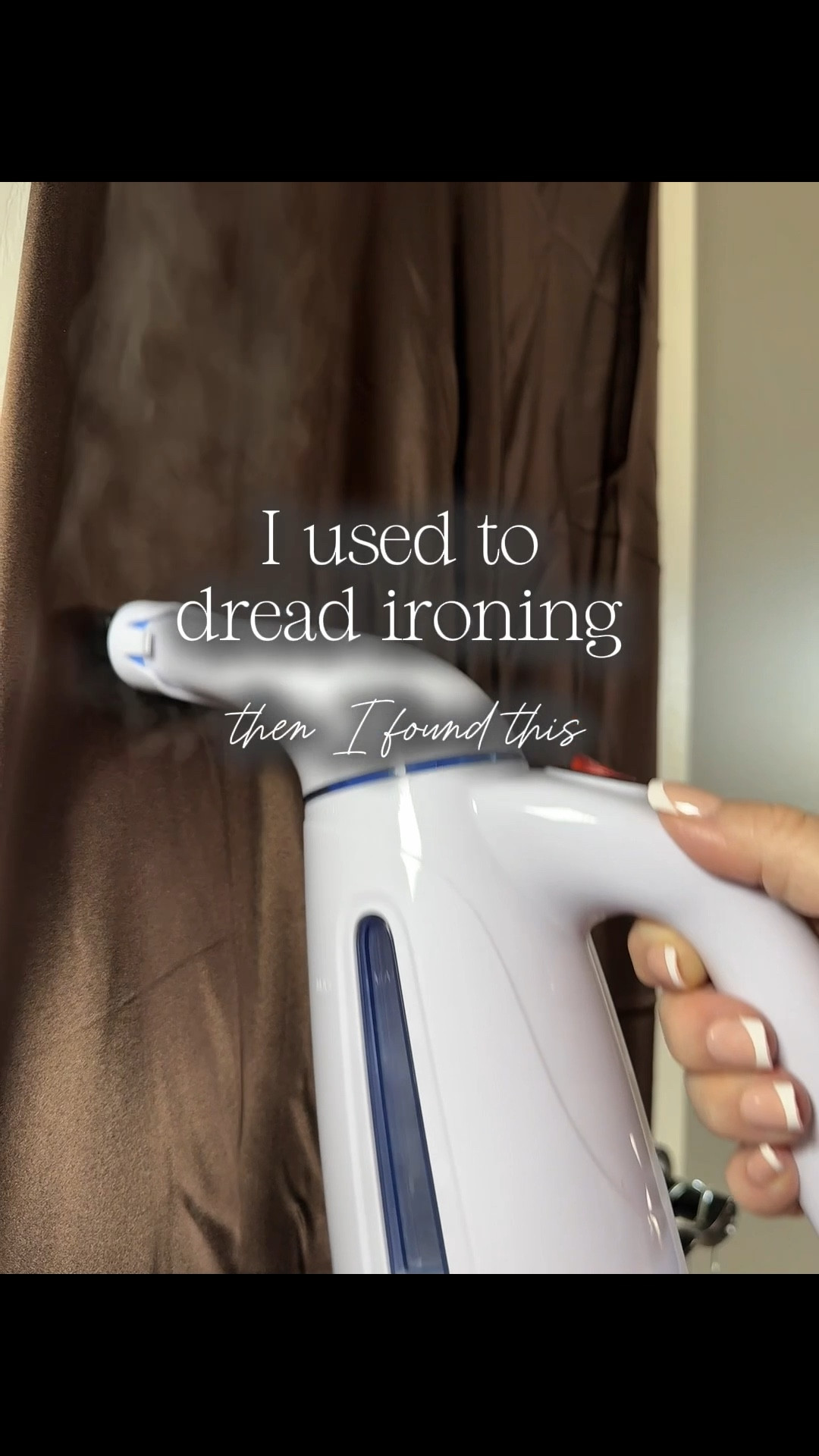 Wrinkles gone in seconds with this handheld garment steamer—perfect for quick outfit refreshes, travel, and delicate fabrics without the hassle of ironing. If you want smooth, polished clothes fast, this portable clothes steamer is a total laundry game changer.

#garmentsteamer #clothessteamer #handheldsteamer #garmentcare

garment steamer, clothes steamer, handheld steamer, portable clothes steamer, wrinkle remover steamer, travel steamer, fabric steamer