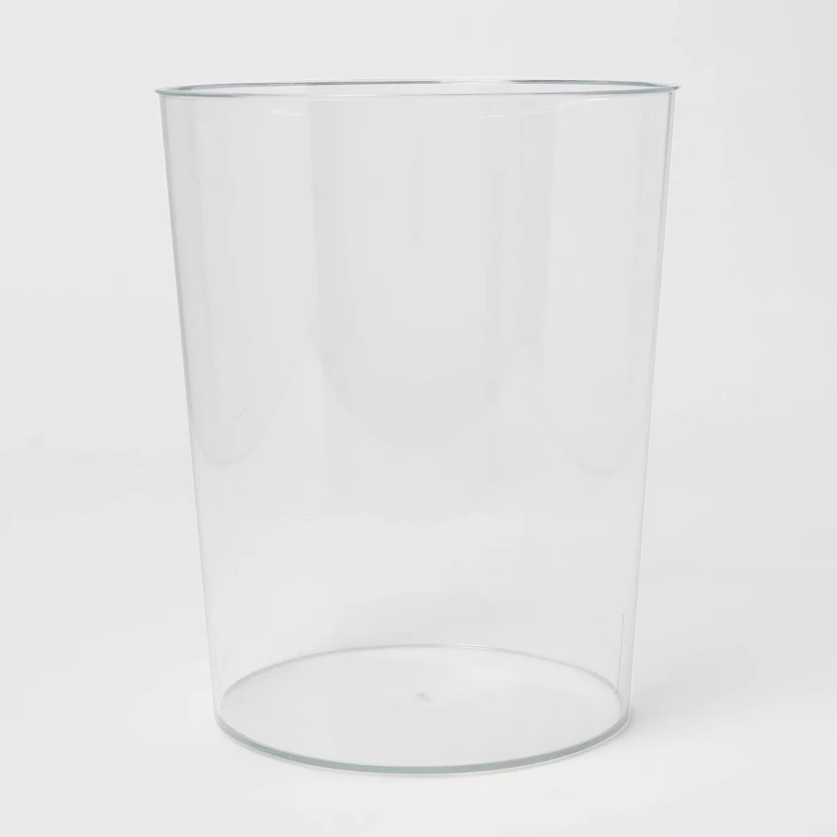 Solid Bathroom Wastebasket Clear - Room Essentials™ | Target