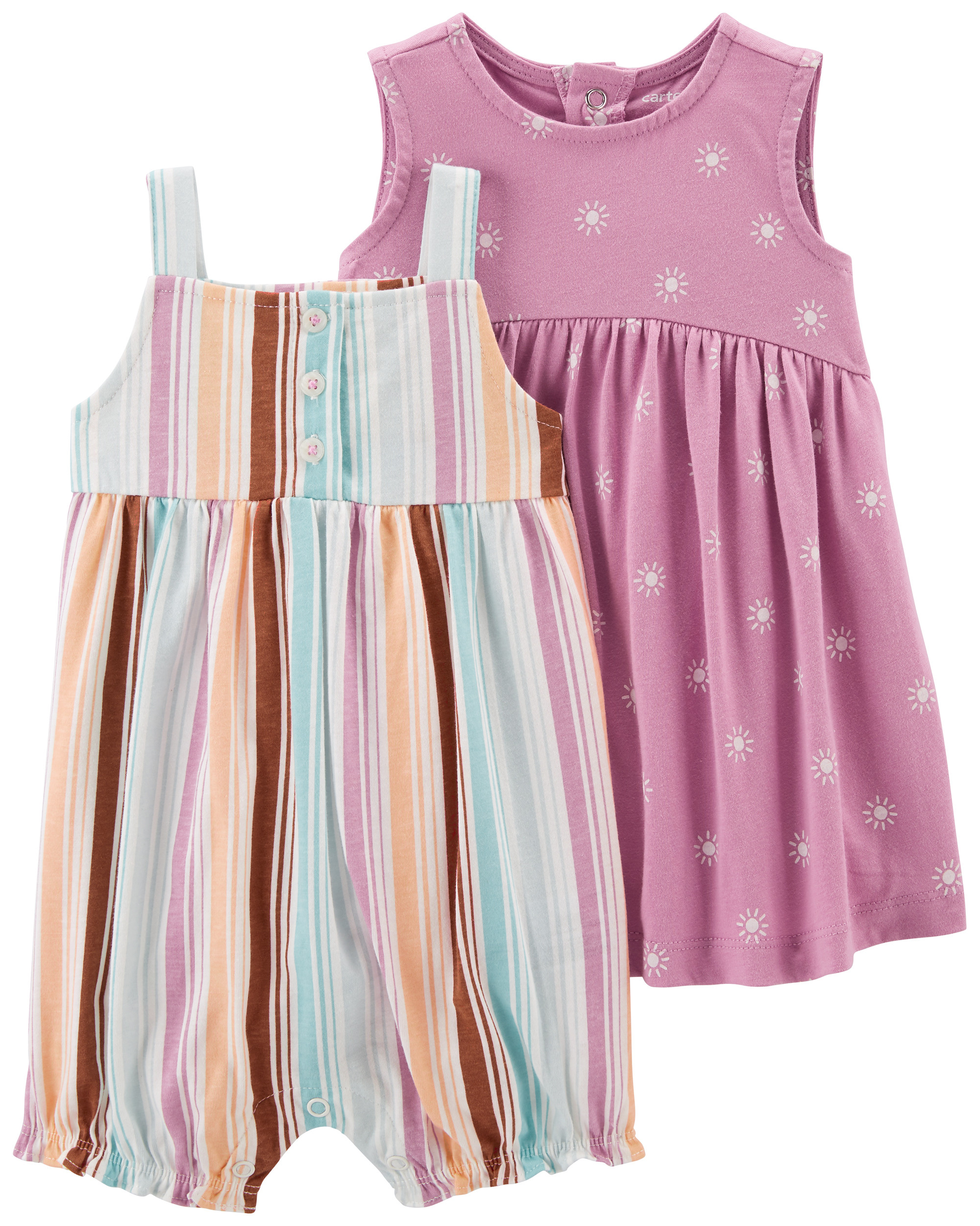 2-Pack Romper & Dress Set | Carter's
