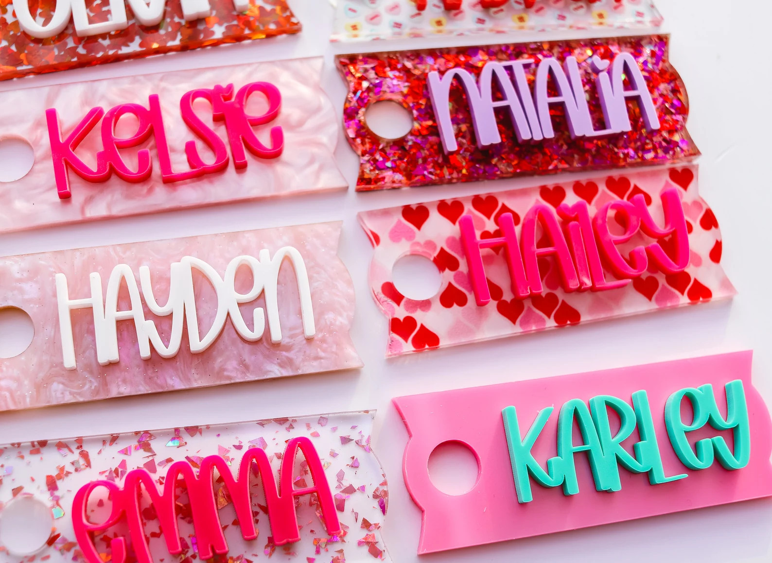 Tumbler Topper, Topper, Stanley Name Plate, Tumbler Name Plate, Glitter, 40oz/30oz Tumbler Cup Tu... | Etsy (US)